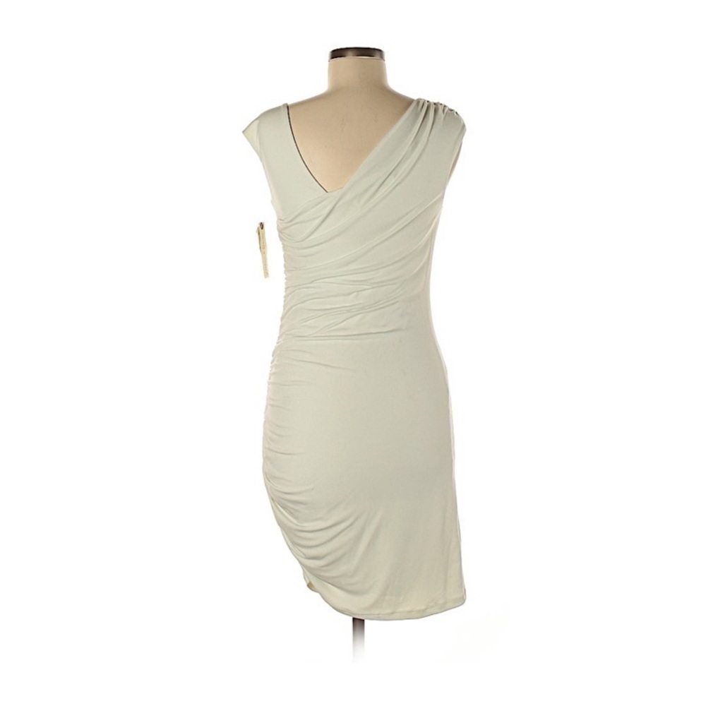 Graham & Spencer asymmetric ruched jersey knit dress NWT - Picture 2 of 8